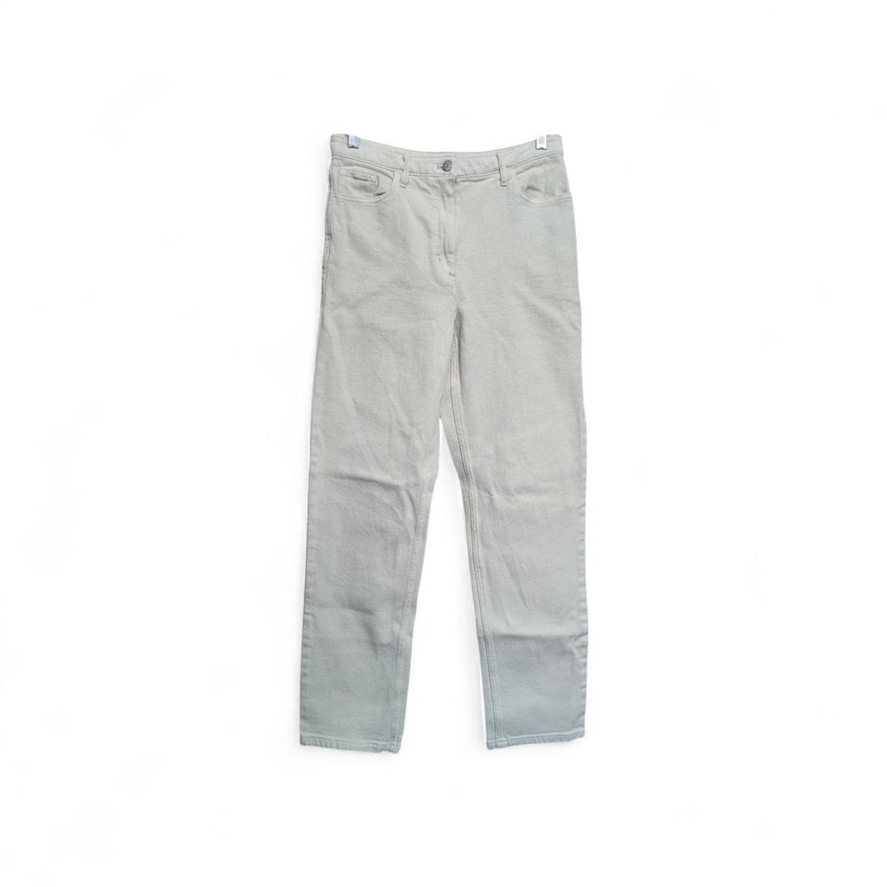 Wilfred Free Jeans Cream Straight Leg Size 6